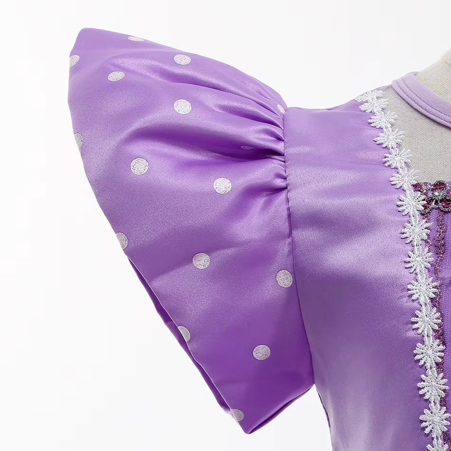 MESOQ Sophia Rollenspiel-Kostüm, Prinzessin, Lila, Textil - Bild 2