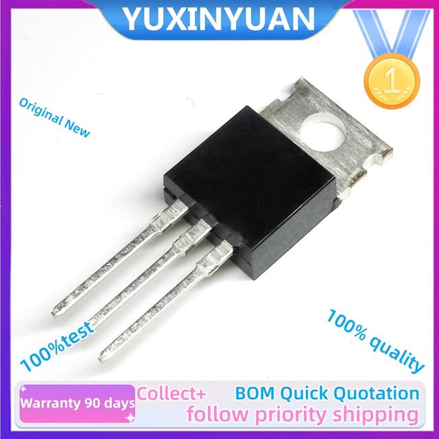 10 Stück Transistoren IRF4905 IRF220 IRF460 IRF4104SPBF IRF40R207 von YUXINYUAN in Schwarz - Bild 1