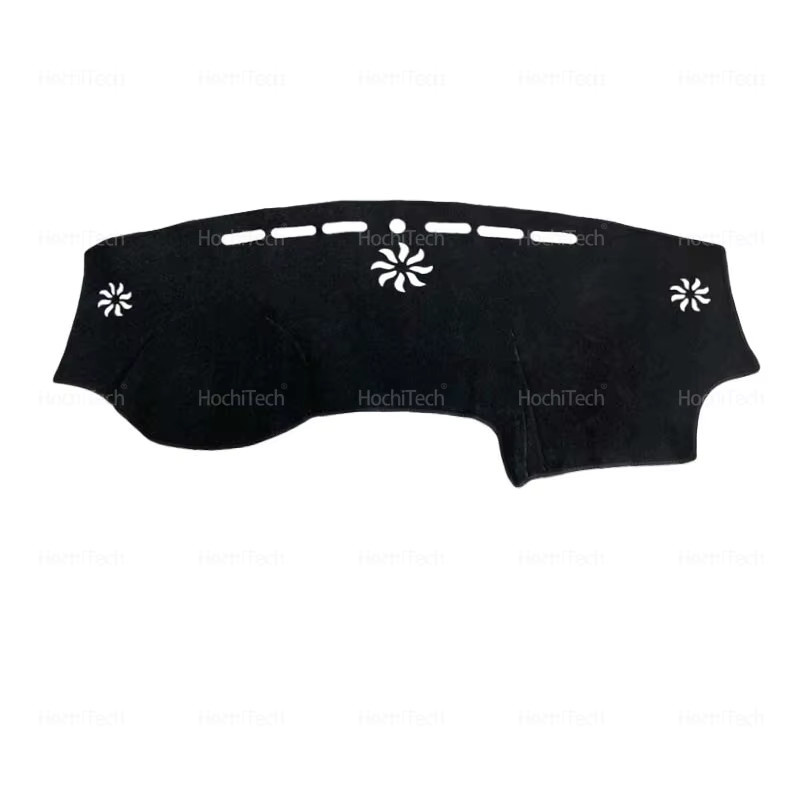 Dashboard Abdeckung aus Wildleder Leder für Chrysler 300, 300C LD und Lancia Thema (2011 - 2021) in Schwarz/Braun - Bild 6