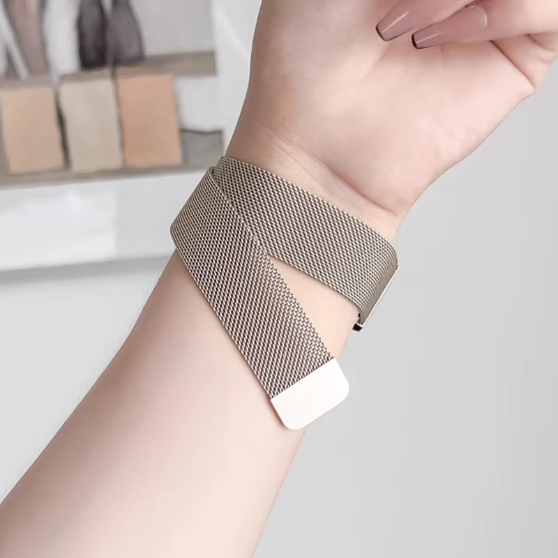 Hiyii Uhrenarmband Milanaise, Edelstahl, Unisex - Bild 3