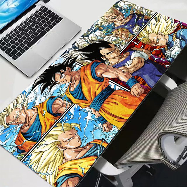 Bandai Dragon Ball Z Kawaii Mauspad in Multicolour, rutschfeste Gaming-Schreibtischunterlage aus Gummi für Gamer und Computerzubehör - Bild 1