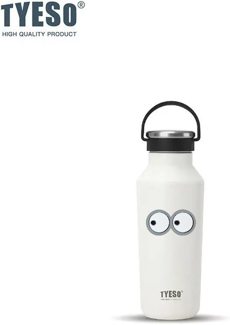 Tyeso Vakuum-Isolierflasche mit Matt-Finish in Blau, 500 ml, auslaufsicherer Trinkbecher für Outdoor und Sport - Bild 1