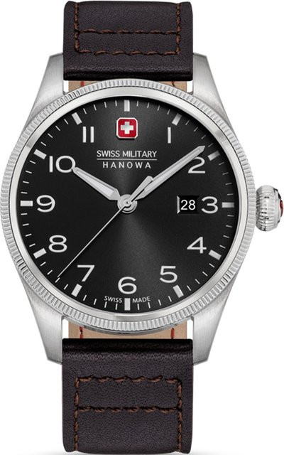 Swiss Military Hanowa Armbanduhr Thunderbolt, Quarz, Edelstahl, 43 mm, Herren - Bild 1