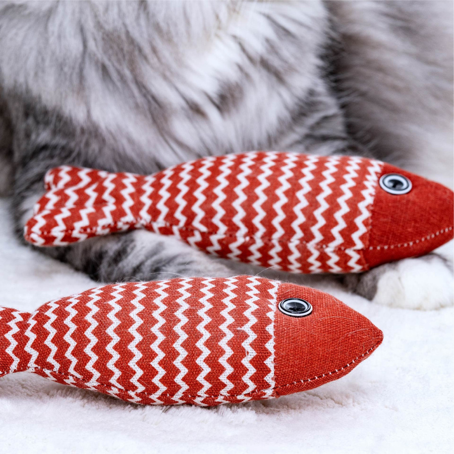 Fackelmann Our Pets Katzenspielzeug Fisch - Bild 2