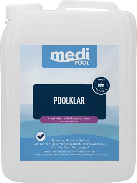 mediPOOL PoolKlar 5,0 Flüssiges Flockungsmittel - Bild 1