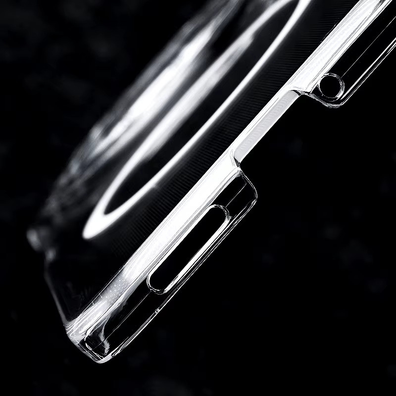 Transparente magnetische Schutzhülle mit Scharnier und Kameralinsenschutz für OPPO Find N6 N5 kompatibel mit MagSafe - Bild 3
