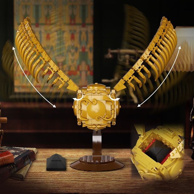 MOC Goldener Schnatz, Baustein-Set, Harry Potter, ab 6 Jahren - Bild 1