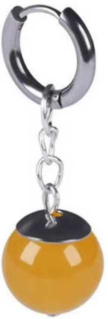 Ohrstecker Messing, Silber, Unisex - Bild 1