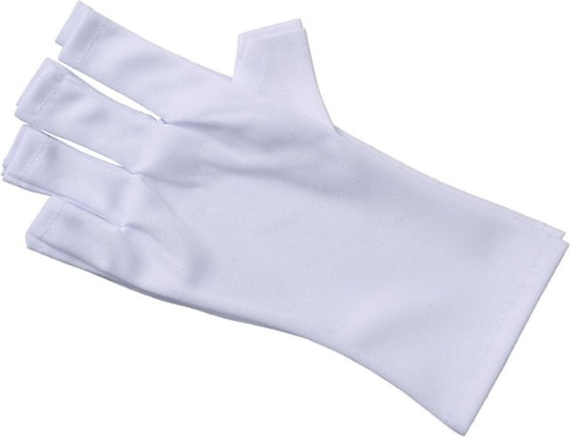 Koogeelife Maniküre Handschuhe, weiß, Unisex - Bild 1