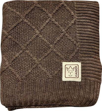 Kaiser Babydecke Wool aus Merino-Wolle in Braun, B/B: 80 x 100 cm