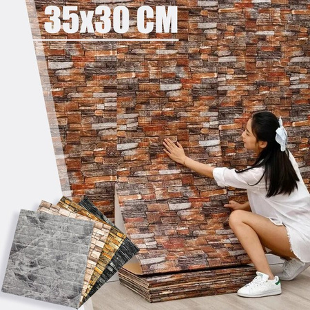 Selbstklebende Vinyl-Tapete von ctzsoop mit geometrischem Design, Wandaufkleber für Küche, Badezimmer, Schlafzimmer und Wohnzimmer, Breite: 35 cm, Höhe: 30 cm