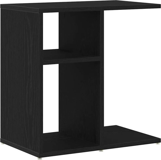 vidaXL Beistelltisch in Schwarzer Eiche aus Holzwerkstoff, modern, B/T/H: 50 x 30 x 50 cm - Bild 1