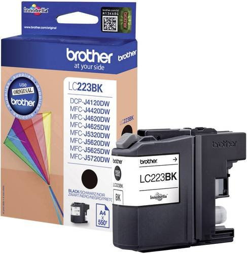 Original Brother Tintenpatrone LC-223BK Schwarz für Inkjet-Drucker - Bild 1