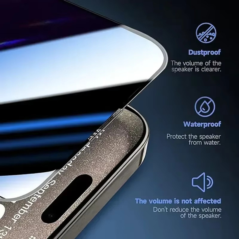 Arvin Sichtschutz-Displayschutzfolie aus Glas für iPhone 11 bis iPhone 17 Pro Max in Transparent - Bild 4