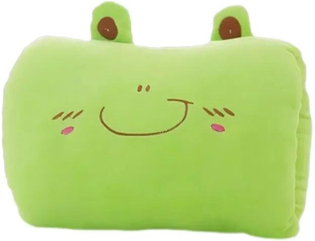 Yiran Toy Plüschkissen als Handwärmer in Samt, buntes Cartoon-Design für Kinder und Erwachsene - Bild 1