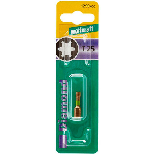 Wolfcraft Schraubendreher-Bit T25 in Goldfarben - Bild 2