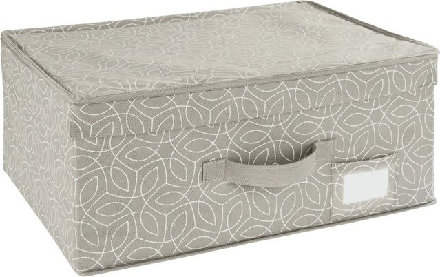 Wenko Aufbewahrungsbox Balance aus Vlies in Taupe und Grau - Bild 1