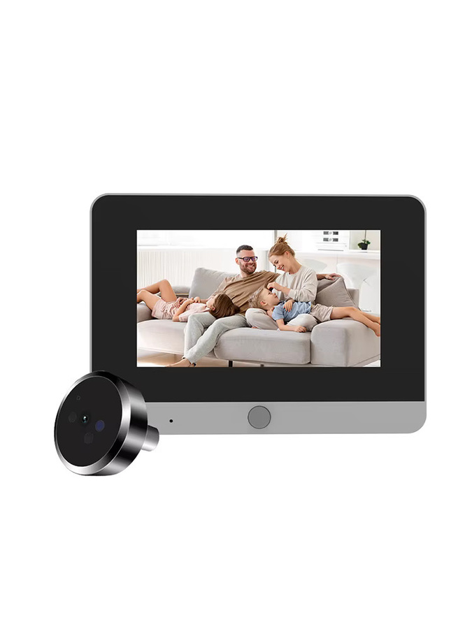 Tuya Mini Digitaler Türspion mit 5-Zoll-Bildschirm, WiFi, 2MP Kamera, Mikrowellenradar Bewegungserkennung und 10000mAh Akku - Bild 7