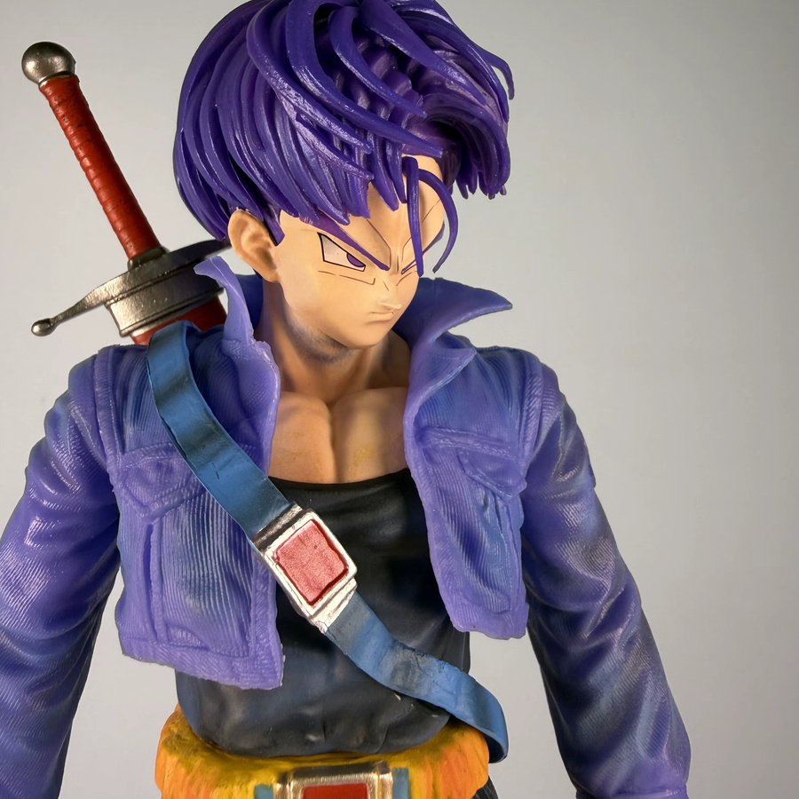Bandai Dragon Ball Z Super Saiyan Trunks, Anime-Figur, PVC-Modell Statue - Bild 3