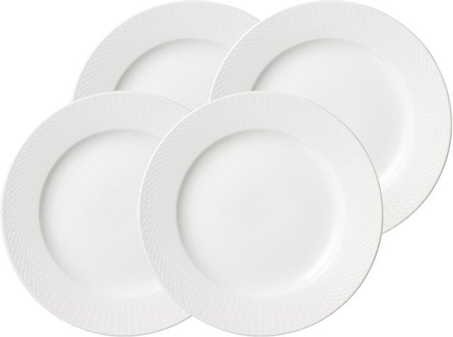 Ritzenhoff & Breker Speiseteller Saphir in Weiß, 4er Set, Durchmesser: 26,5 cm - Bild 1