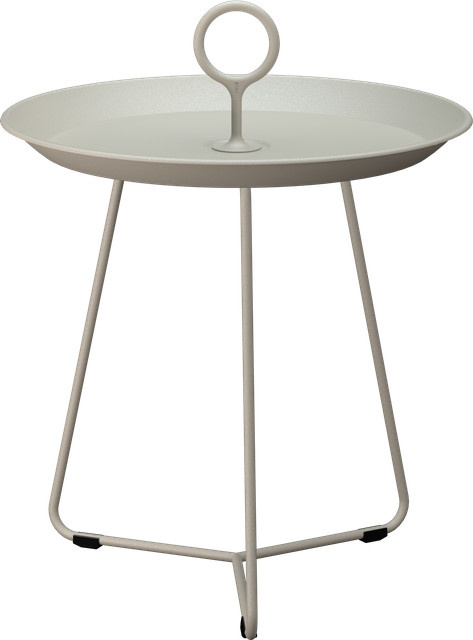 HOUE Eyelet Tisch O45 in Beige, lackiert, Durchmesser: 45 cm - Bild 1
