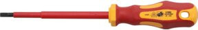 BGS VDE-Schraubendreher Schlitz 5,5 mm, Klingenlänge 125 mm, Rot - Bild 1