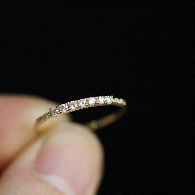 YIRAN Jewelry Ring 925 Silber, Kristall, Zirkonia, Damen, Vintage - Bild 1