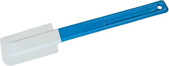Schneider Teigschaber in Blau/Weiß, L: 31 cm, B: 6 cm, H: 1,5 cm - Bild 1