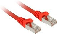Sharkoon Patchkabel SFTP Cat.7a mit RJ-45 Stecker, Rot, 5,0 m - Bild 1