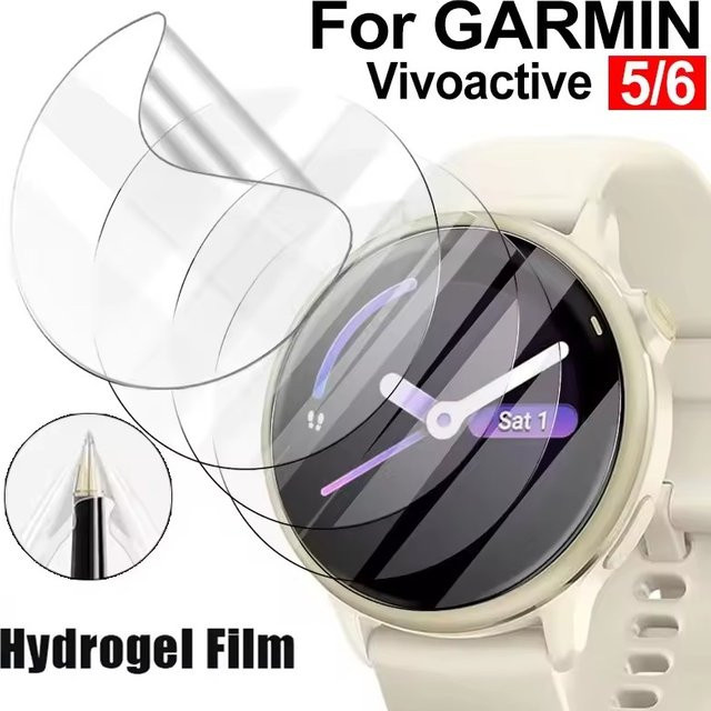 Garmin Hydrogelfolie Displayschutz, VivoActive 5 6 - Bild 1