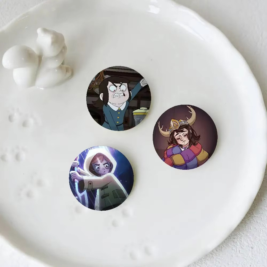 kayou Abzeichen H-Haunted Hotel, Weißblech Knopf Pins Brosche, Kinder - Bild 5