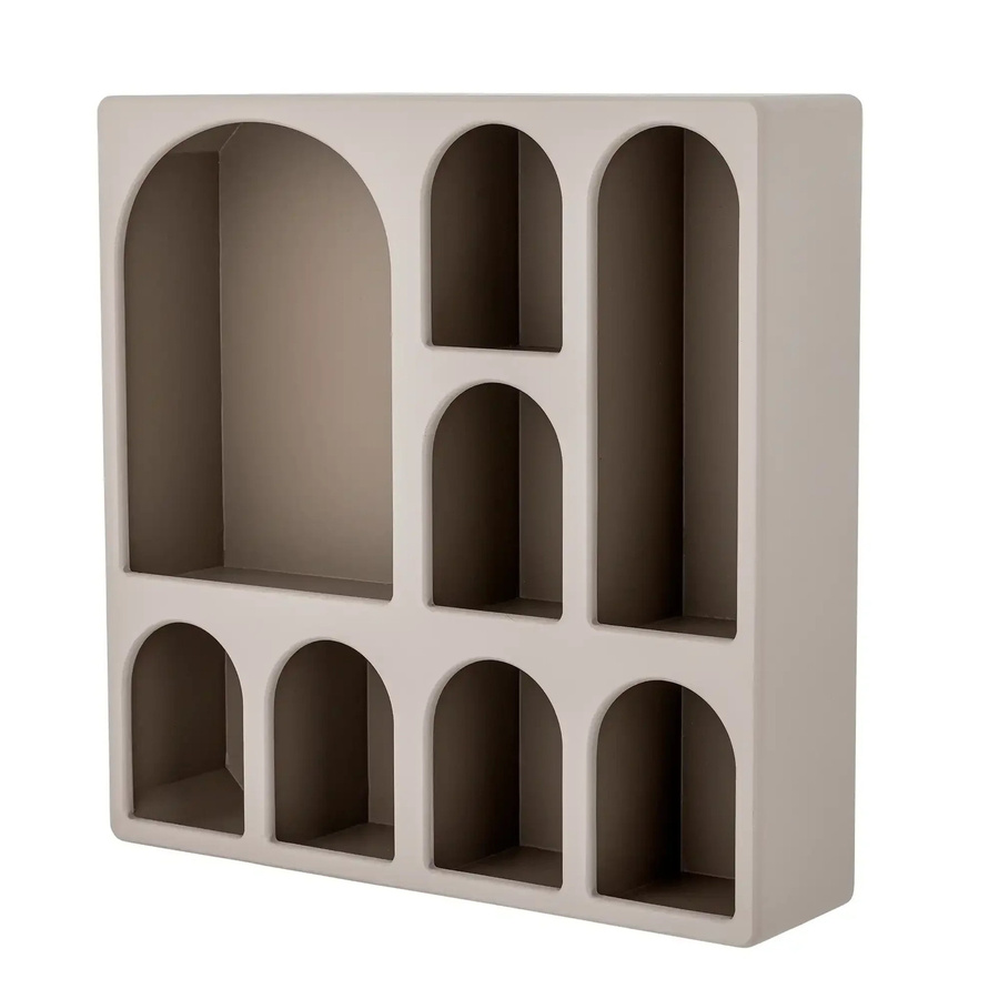 Bloomingville Wandregal Graphia braun skandinavisch B: 48 cm - Bild 1