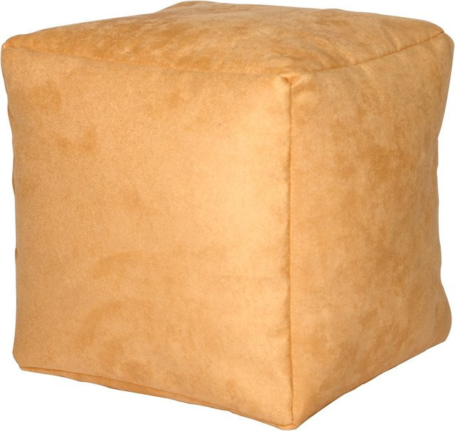 Linke Licardo Sitzwürfel Noble Soft in Gelb, B/T/H: 40 x 40 x 40 cm - Bild 1