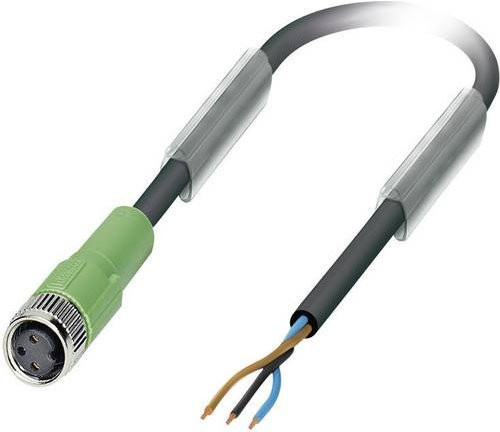 Phoenix Contact Sensor-Aktor-Steckverbinder M8 Buchse gerade Schwarz 3,00 m 3-polig - Bild 1