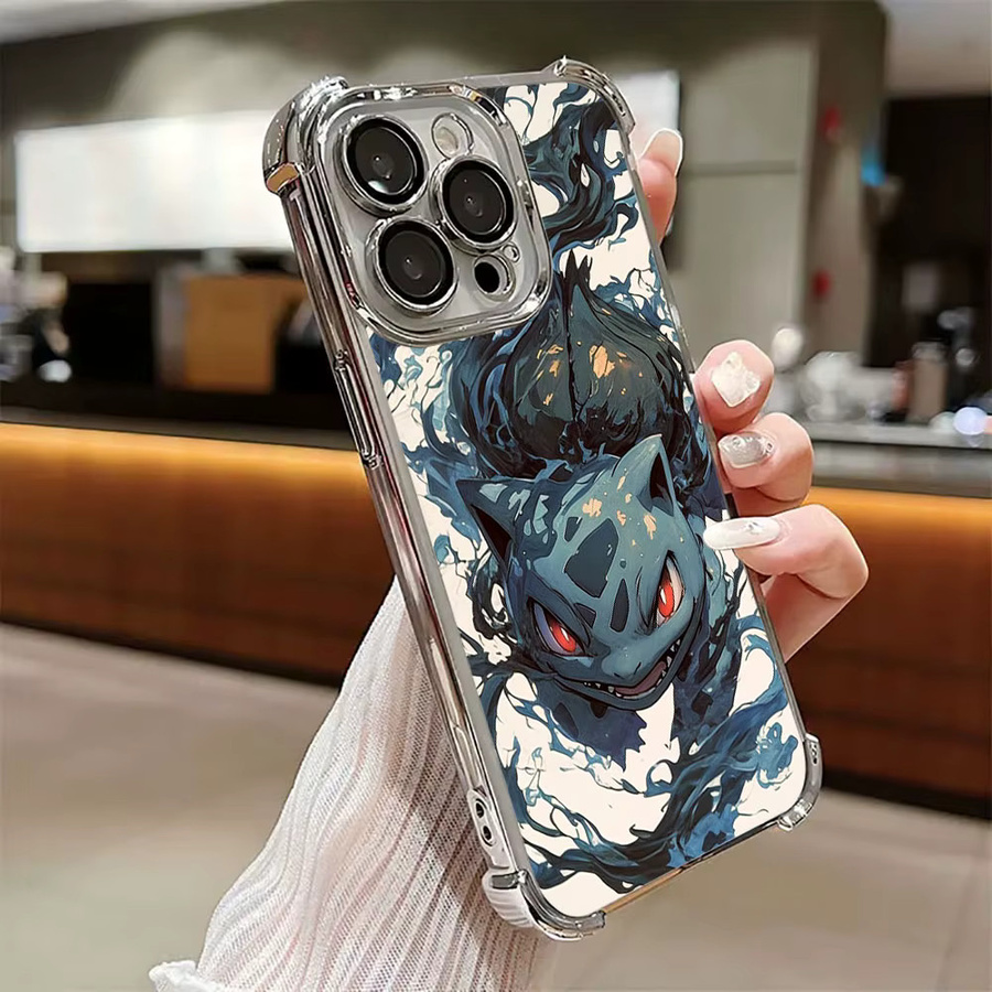 P-Pokemons Schutzhülle für Xiaomi 17T Pro 15T 14T 13 15 F8 Ultra Poco X7 F7 X6 F5 M7 M8 Pro Max mit Umbreon, Bulbasaur und Gengar Design - Bild 2