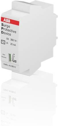 ABB 2CTB803886R1000 OVR T2 40-350 C QS Ersatzschutzmodul 20 kA in Weiß - Bild 1