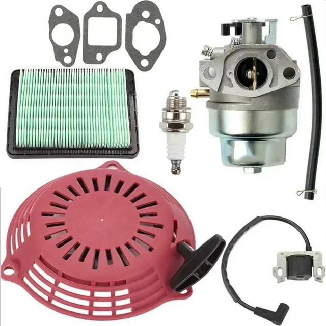 Vergaser-Set passend für Honda GCV160 und GCV135 inklusive Luftfilter und Zündkerze in Multicolour - Bild 1