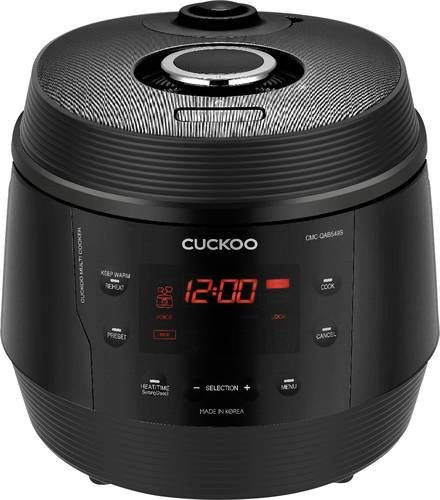 Cuckoo Multikocher CMC-QAB549S in Schwarz mit Dampfgarfunktion und Timer - Bild 1