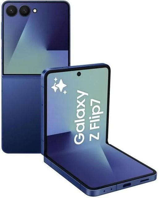 Samsung Galaxy Z Flip7 5G faltbares Smartphone mit 512 GB Speicher und 12 GB RAM in Blau - Bild 1