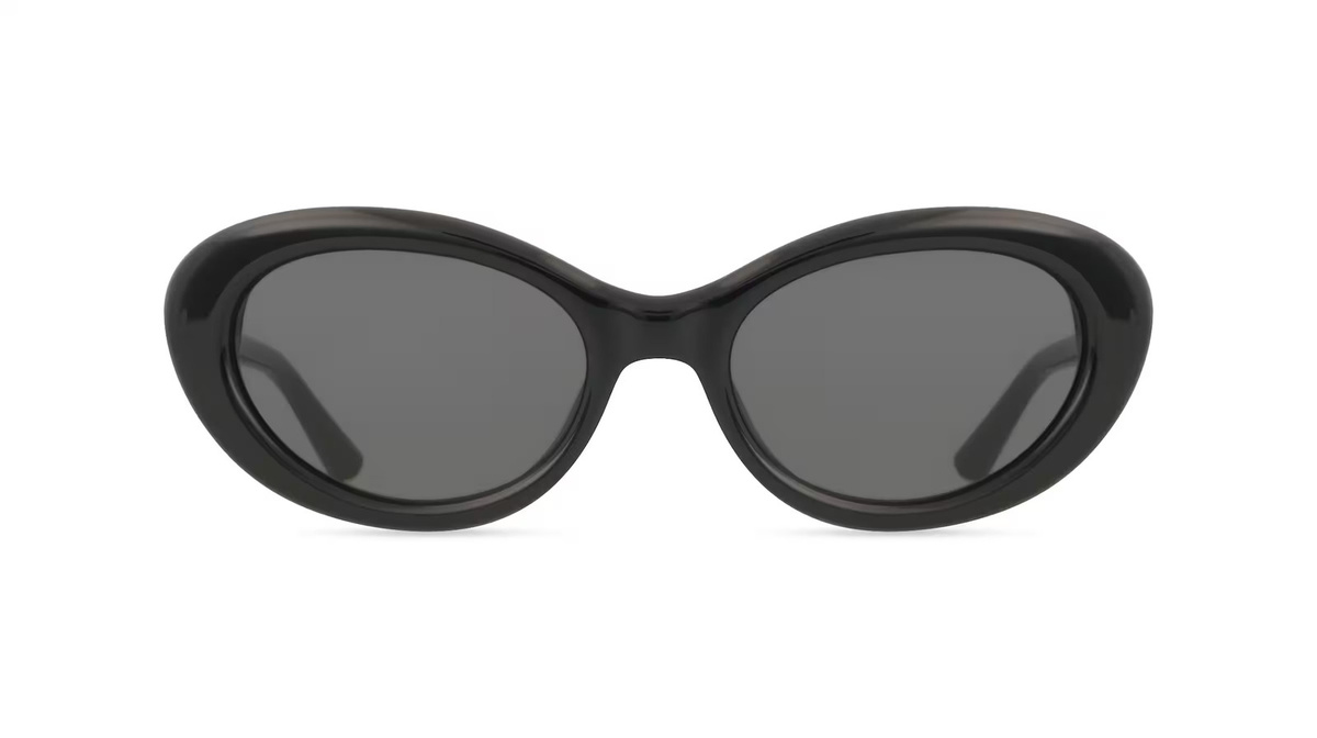 Dolce&Gabbana 0DG4519 Sonnenbrille, Vollrand, Oval, Acetat, Damen, Schwarz, Grau - Bild 1