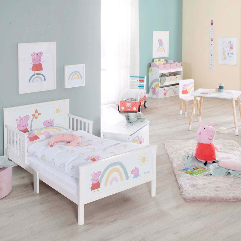 Roba Themen-Komplettbett Peppa Pig in Weiß, B/T: 70 x 140 cm - Bild 4