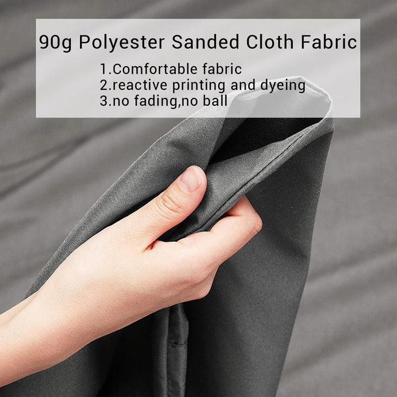 Yiran Furniture Kissenbezug aus Baumwolle und Polyester in Grau, B/H: 51 x 66 cm - Bild 2
