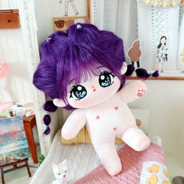 Kidsly Kawaii Plüsch Baumwollpuppe, Idol Stofftier, mit Skeleton - Bild 1