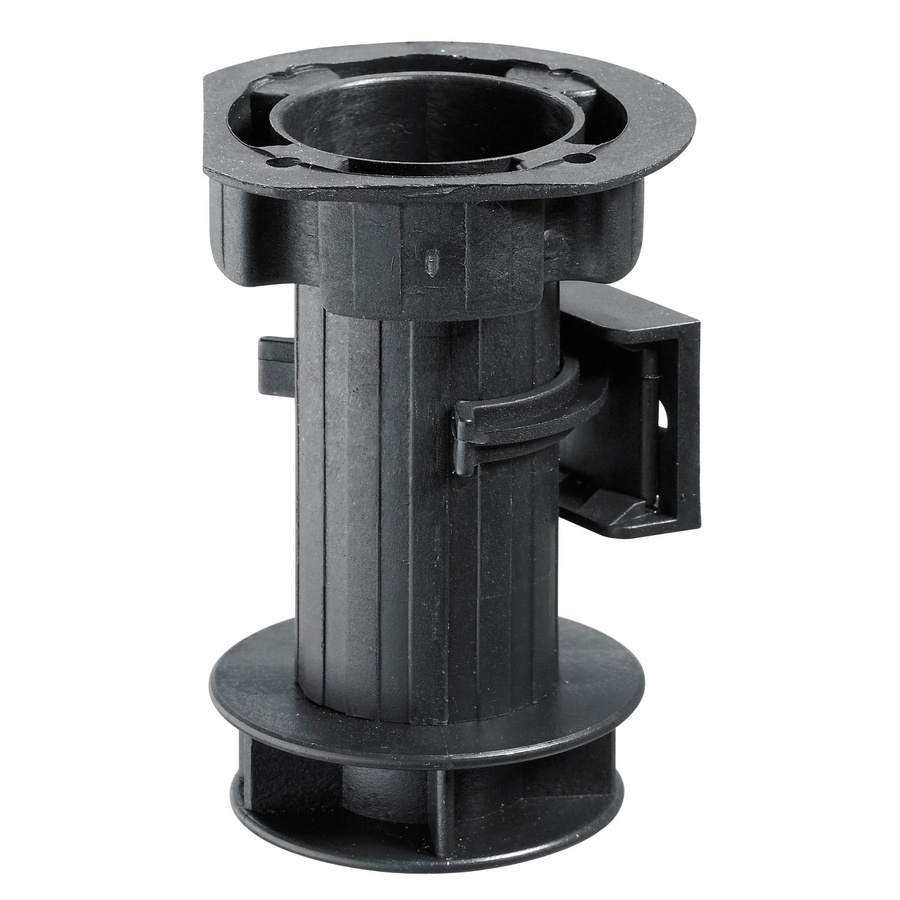 Hettich Sockel-Verstellfuß in Schwarz mit Clip, Durchmesser: 25 mm, Höhe: 100 - 120 mm - Bild 2