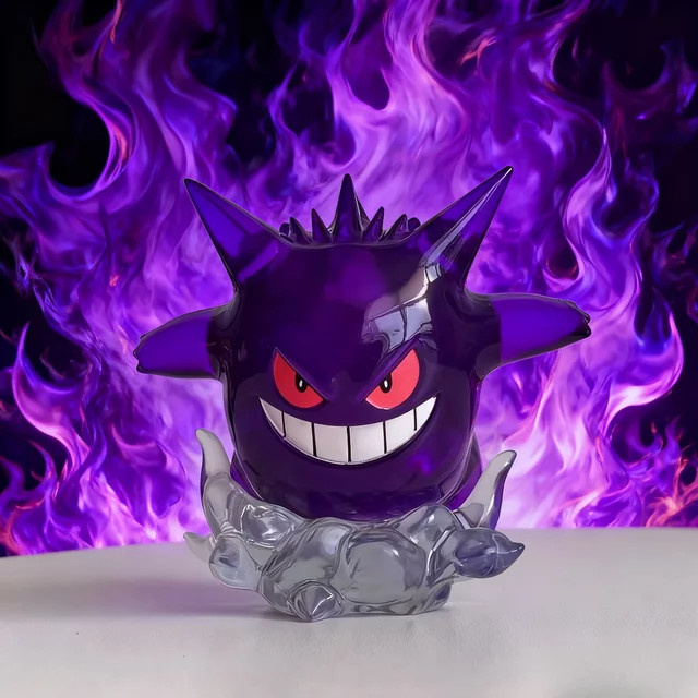 Potdemiel Pokémon Snorlax Gengar, Actionfigur, transparent, lila - Bild 1