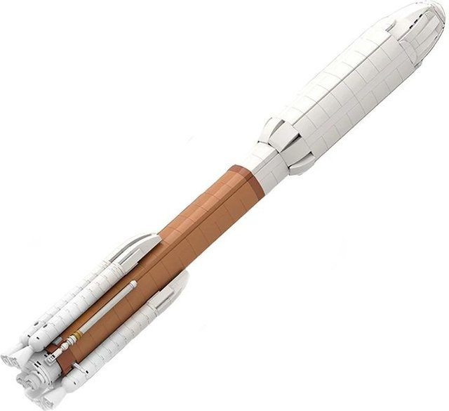 Gobricks Atlas V Saturn Weltraumrakete Bausteine ab 14 Jahren - Bild 1