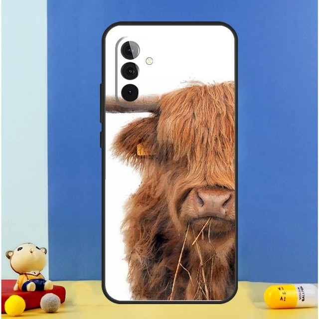 Schottisches Hochlandrind Handyhülle für Samsung Galaxy A56 A55 A54 A53 A52 A36 A35 A34 A33 A32 A26 A17 A16 A15 A14 A13 A12 A72 in Multicolor - Bild 1
