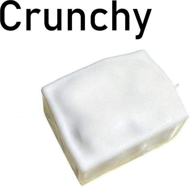 Tofu Stressball, Knetball, Fidget Spielzeug, white - Bild 1