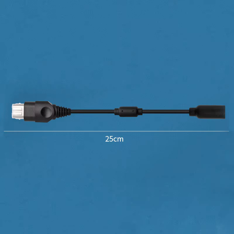 OULLX Xbox Gamepad Ladekabel Verlängerung Adapter Schwarz - Bild 3