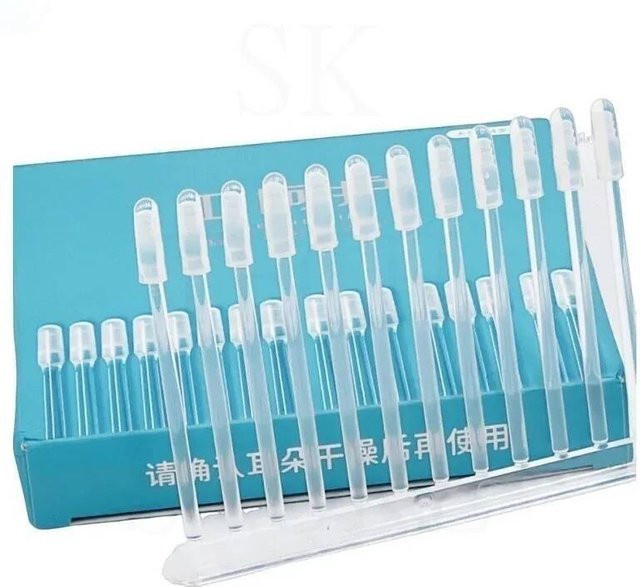SiKO Kameraobjektiv-Reinigungsstift mit synthetischem Harzgel für iPhone und Android, 24 Stück, transparent - Bild 1